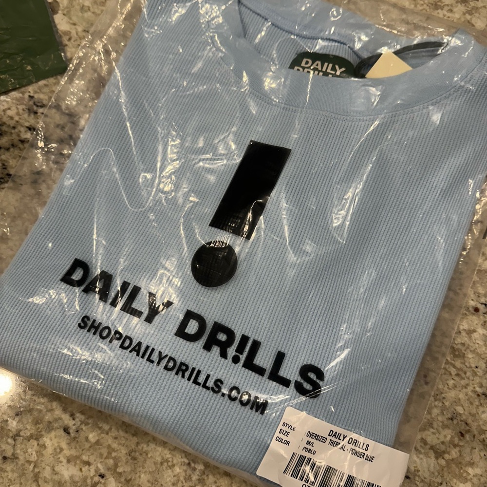 DAILY DRILLS Oversized Thermal Powder M/L